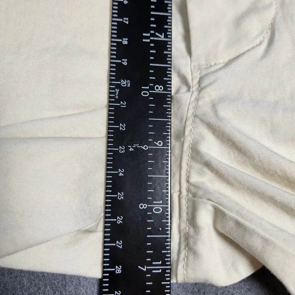 J. Crew Shorts Men 32 Cream 9